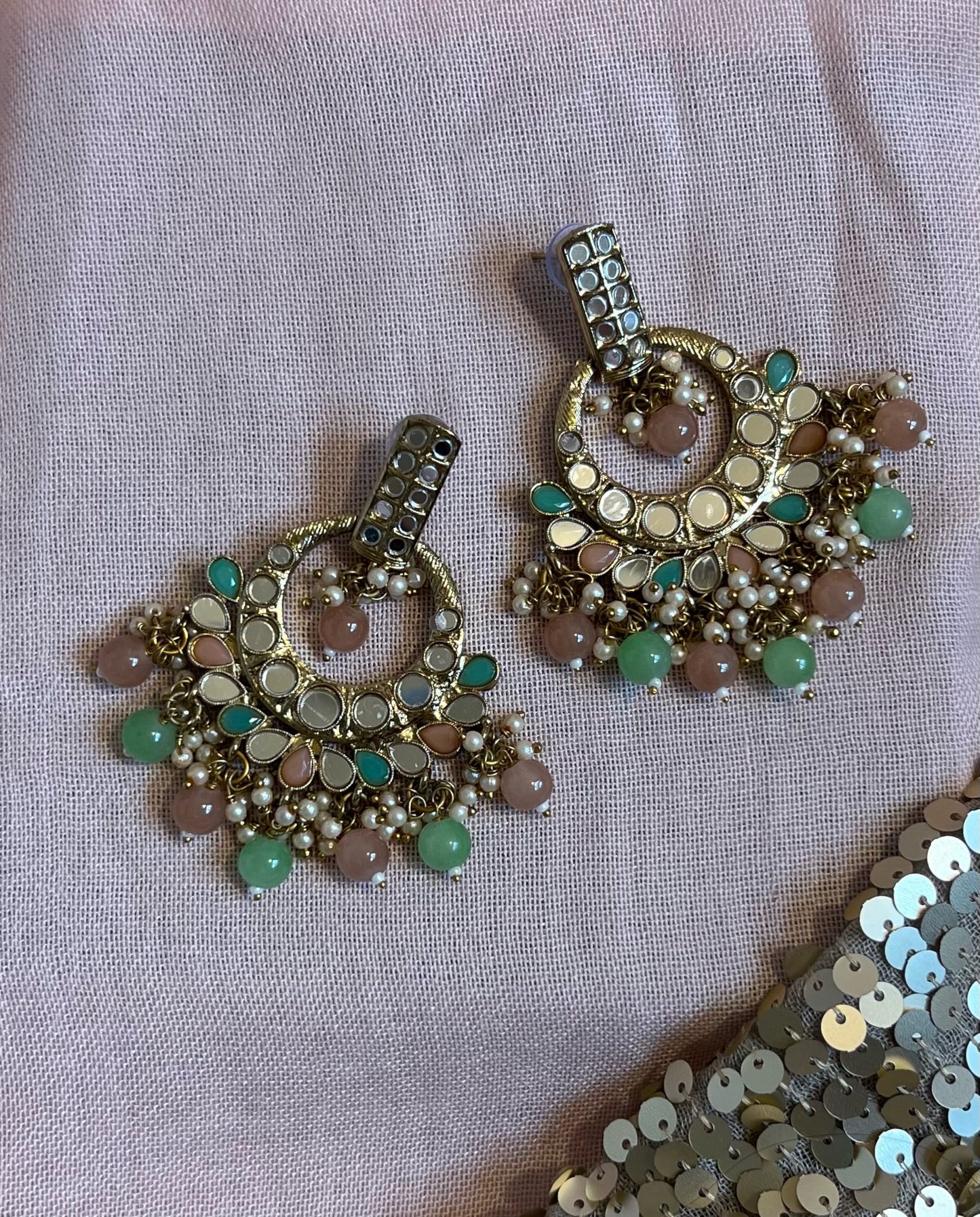 Bar-drop Jhumkas